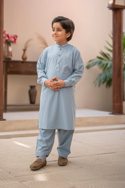 Kids Embroidered Suit 1