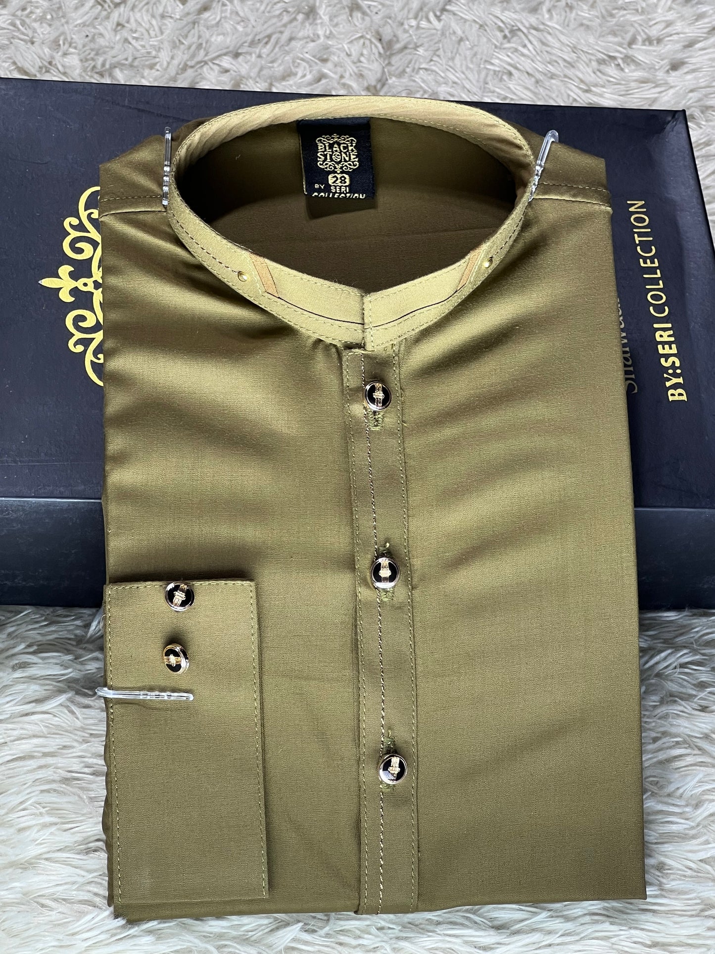 Classic Royal Dark Brown Fit Kurta Suit
