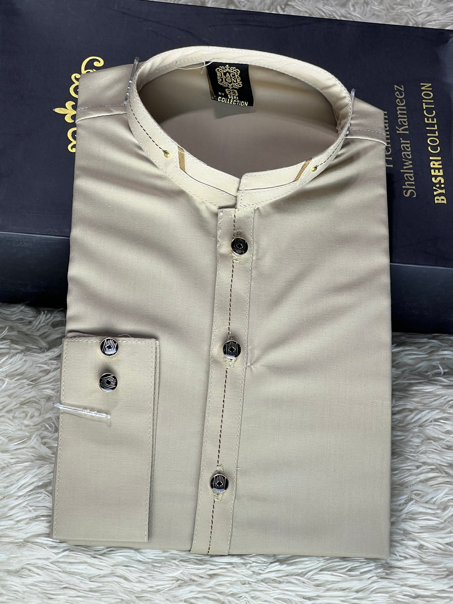 Classic Royal White Skin Fit Kurta Suit