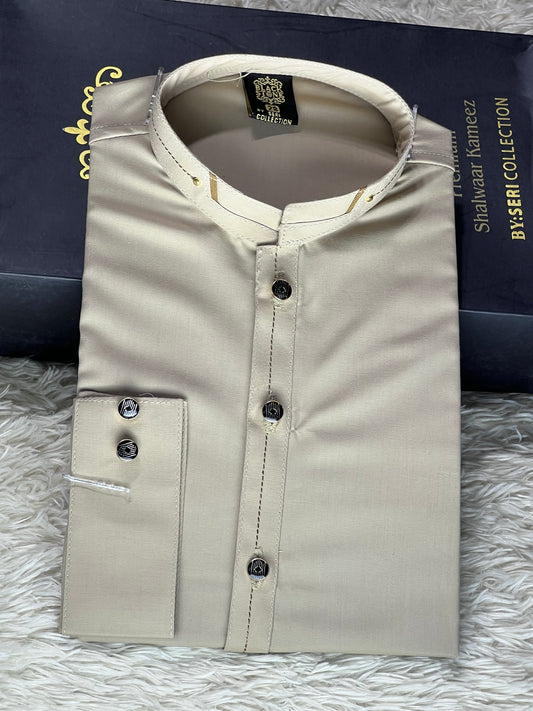 Classic Royal White Skin Fit Kurta Suit