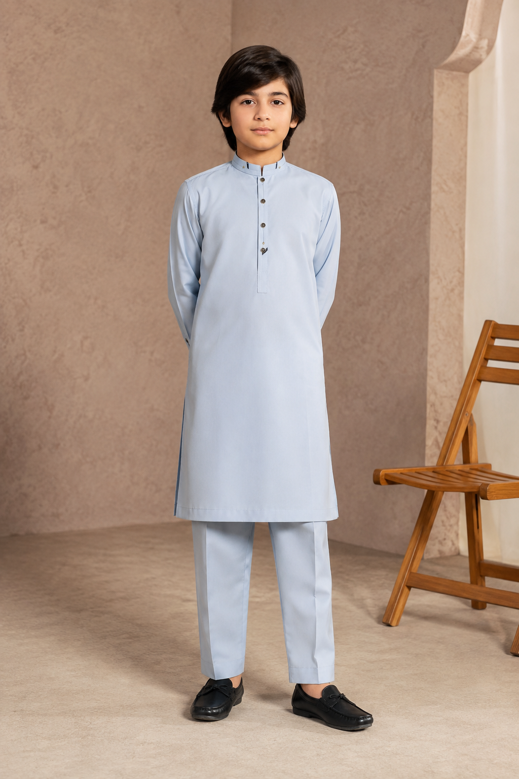 Classic Royal Blue Fit Kurta Suit